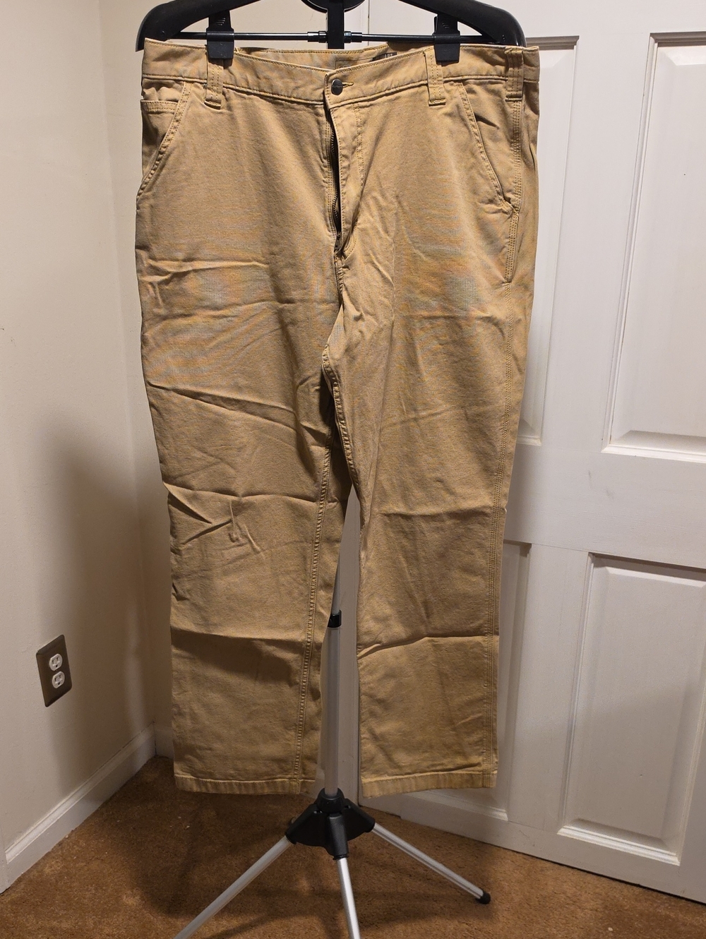 Carhartt Men's Khaki Work Pants 38x32